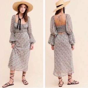 Free People Aglow Midi Dress-